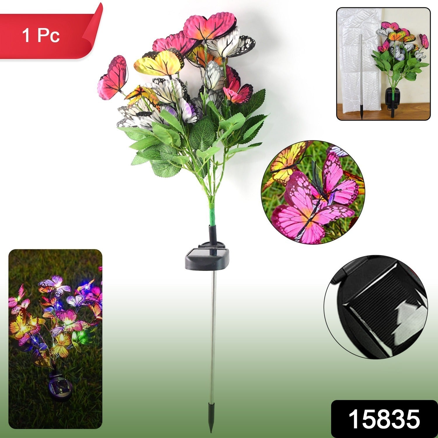 LED Butterfly Garden Flower Light LED Butterfly Garden Flower Light